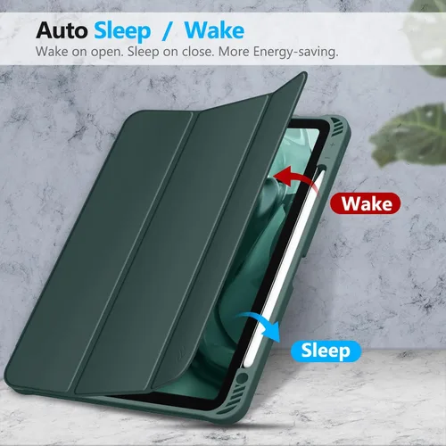 Miniatura 3 de Fintie SlimShell - Funda para iPad Air de 11 pulgadas, M3 (2025) / M2 (2024), iPad Air de 5ª (2022) / 4ª generación (2020) de 10.9 pulgadas, Verde