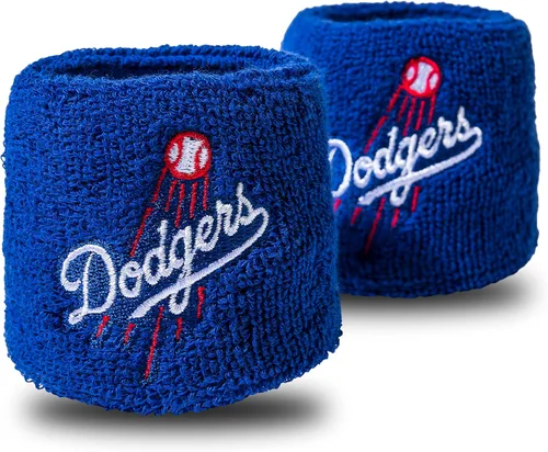 Miniatura 7 de Franklin Sports MLB - Pulseras de béisbol con licencia del equipo, pulseras de sudor con logotipo del equipo de la MLB, ideales para disfraces