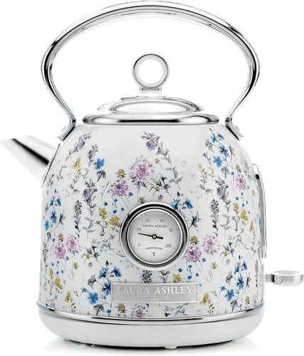 Miniatura 9 de Laura Ashley Hervidor Eléctrico de Acero Inoxidable 1.7 Litros - Hervidor Eléctrico de 1500W de Hervido Rápido para Hervir Agua - Hervidores