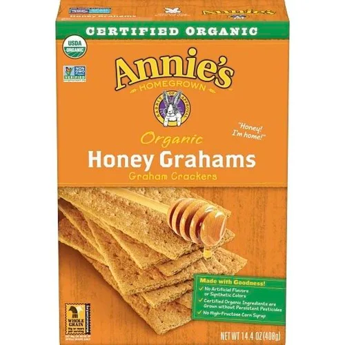 Miniatura 99 de Annie's Organic Chocolate Bunny Graham Snacks, 7.5 onzas