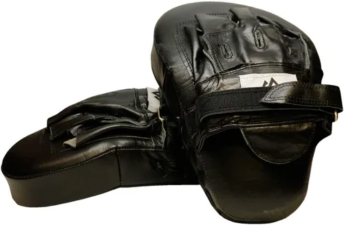 Miniatura 5 de Amber Fight Gear Guantes de punzonado de piel auténtica para MMA, Kickboxing, Muay Thai artes marciales con soporte para muñeca