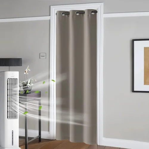 Miniatura 260 de RYB HOME - Cortinas extralargas de privacidad, para bloquear luz, de techo a suelo, para comedor, oficina, sala de estar, cine en casa, patio, 8.3