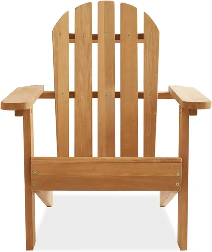 Miniatura 4 de Casafield Silla Adirondack para niños, sillas de madera de cedro para exteriores, para patio, terraza, césped y jardín, parcialmente premontada