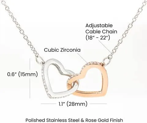 Miniatura 6 de Collar de To My Future Wife Youre My Soulmate My Other Half regalo de cumpleaños para prometida joyería romántica de alma gemela collar de nudo