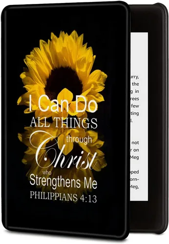 Miniatura 21 de BVDIKMI Funda para Kindle de 6 pulgadas (versión 11ª generación 2022), funda delgada de piel sintética con encendido y apagado automático para Retro
