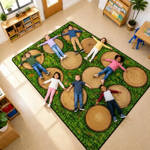 Miniatura 49 de Alfombra para Niños, Alfombra de Oruga Arcoíris ABC Letras del Alfabeto Tapete Educativo - 5x7 Pies Alfombra de Área de Aprendizaje con Respaldo