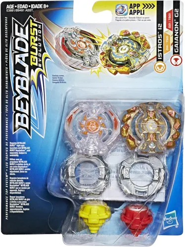 Miniatura 2 de Beyblade Burst Evolution Dual Pack Istros I2 y Gaianon G2