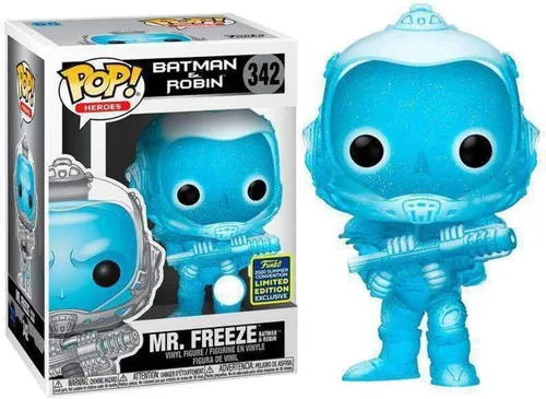 Miniatura 2 de Funko Pop! Heroes: Batman & Robin - Mr. ze Glitter Versión #342 SDCC 2020 Convención de Verano Compartida Exclusiva Figura Pop Vinilo Rara