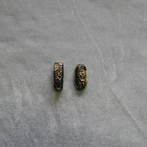 Miniatura 13 de Espada samurái japonesa KOSHIRAE – Aleación de Fuchi Kashira 01-44