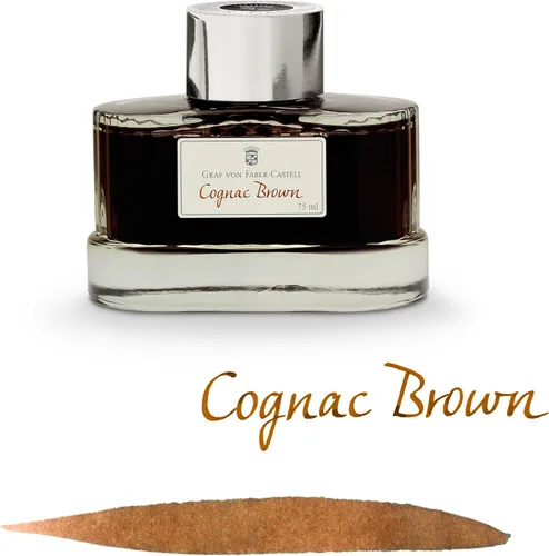 Miniatura 2 de FABER-CASTELL 141016 Faber Castel - Tinta para botellas, coñac, 2.5 fl oz (2.5 fl oz)