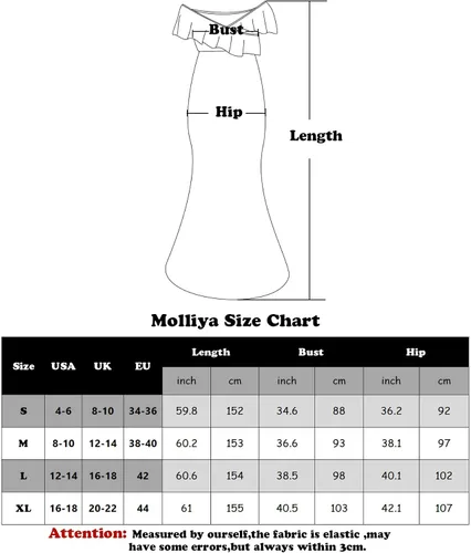 Miniatura 7 de Molliya - Vestido largo para mujer, de maternidad, con volantes, sin mangas, elástico, maxivestido.