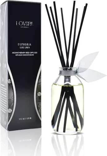 Miniatura 33 de Set de difusor de cañas, difusor de aceite perfumado con aroma a ámbar romántico y varillas, accesorios de fragancia para el hogar para decorar