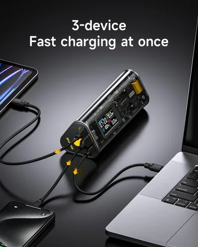 Miniatura 6 de Sharge ek 170 Power Bank y Pixel 140 GaN Charger Bundle