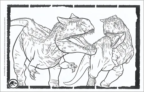 Miniatura 7 de Libro para colorear y actividades Jumbo de Jurassic World - 64 páginas