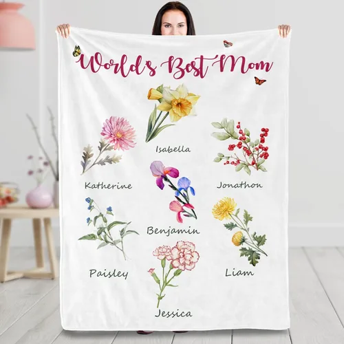 Miniatura 12 de Manta personalizada con imagen/foto – Manta de franela personalizada para mujeres y hombres – Manta personalizada para regalos de Navidad, San Solo