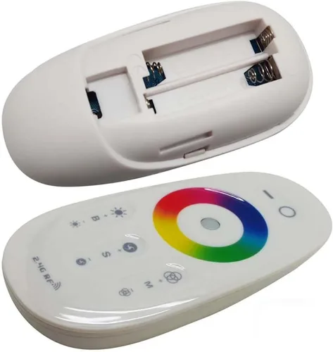 Miniatura 6 de RGBW RGB 4PIN 5PIN Controlador de tira LED 2.4GHz RF Pantalla táctil inalámbrica Control remoto 5050SMD 3528 RGBWW RGBCW LED Strip LED Bombilla