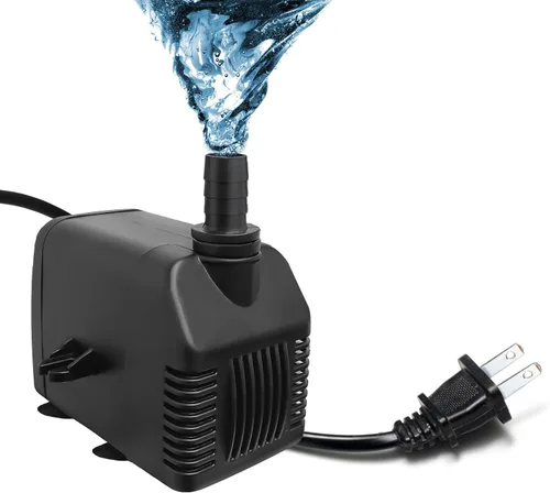 Miniatura 8 de Mini bomba de agua sumergible de 4 W, 40 GPH, bomba de fuente pequeña para estanques, acuarios, peceras, fuentes de mesa, fuentes para mascotas