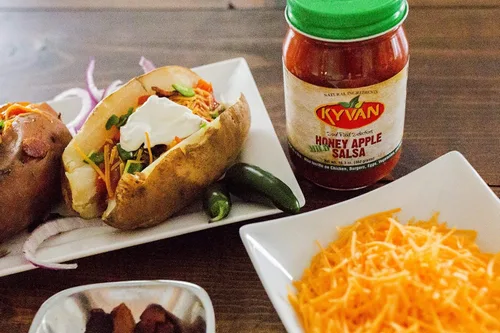 Miniatura 6 de KYVAN Salsa de manzana y miel suave - Paquete de 3