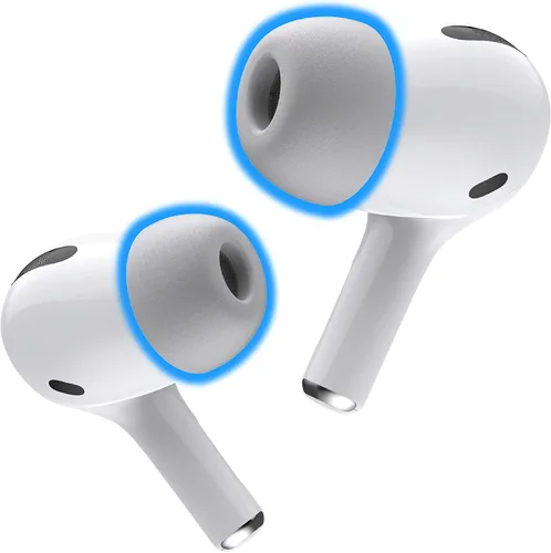 Miniatura 21 de Foam Masters - Almohadillas de espuma viscoelástica para AirPods Pro de 1ª y 2ª generación, cómodas, seguras, mejor cancelación de ruido, versión