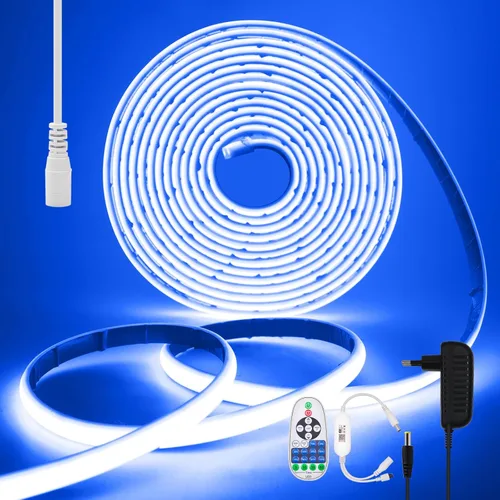 Miniatura 12 de KISUFU Tira de luces LED de neón COB de 12 V, IP68, impermeable, flexible, regulable, para el hogar, cocina, sala de estar, decoración de bricolaje