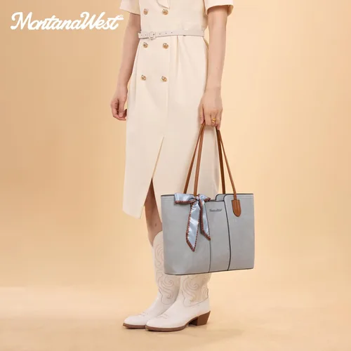 Miniatura 2 de Montana West - Bolsos de mano para mujer, bolso tipo satchel con asa superior mediana