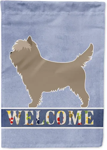 Miniatura 130 de Caroline's Treasures BB8334GF AIDI Bandera de jardín para perro de montaña del Atlas, bandera de buzón azul, bandera decorativa para patio exterior