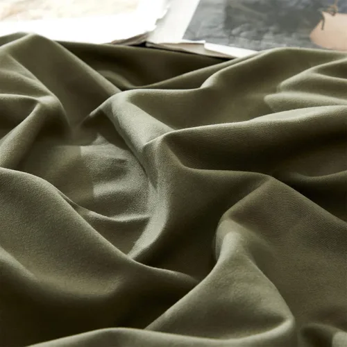 Miniatura 460 de CLOTHKNOW - Juego de edredón verde militar tamaño completo de 3 piezas, juego de ropa de cama verde oscuro, edredón suave con 2 fundas de almohada