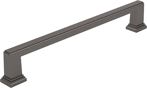 Miniatura 2 de Richelieu Hardware BP79596180 Mirabel Collection - Tirador de transición de níquel pulido de 3 3/4 pulgadas (3.780 in) de centro a centro