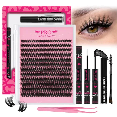 Miniatura 21 de Extensiones de pestañas postizas en abanico 6D-D-0.10-0.50 pulgadas, extensiones de pestañas postizas de volumen con tallo largo .07 .10, abanicos