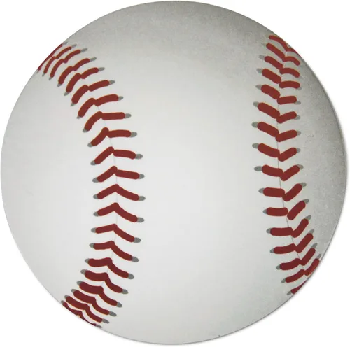 Miniatura 2 de Novel Merk Círculo de béisbol para profesores, juego de imanes pequeños para nevera, diseño en miniatura (12 piezas)