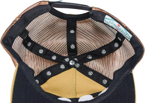 Miniatura 8 de Sendero Provisions SPCH121F26B00 Provisions Daggum Retro Pop-Up Sombrero de malla Snapback (Sólo sombrero) Amarillo, Talla única, Amarillo