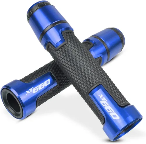 Miniatura 8 de Para Yamaha XT 660 XT660 1984 1985 1986 2004-2017 2012 2013 2014 7/8 "0.866 in Accesorios de motocicleta Manillar Agarraderas