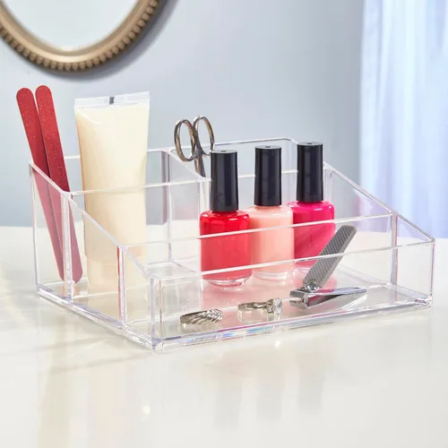 Miniatura 8 de Organizador de maquillajes de plástico de calidad premium.