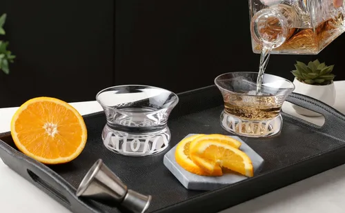 Miniatura 3 de The Oaxaca - Juego de 2 vasos de vidrio para tequila y mezcal