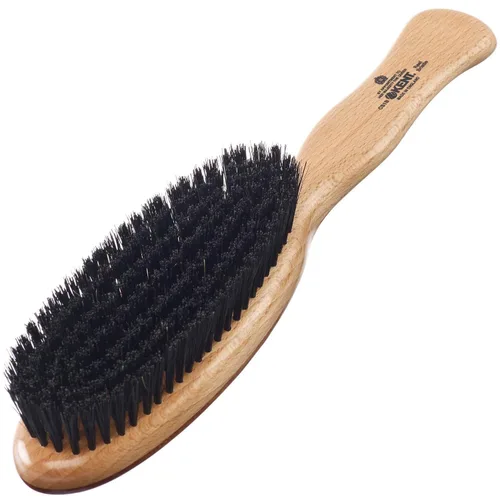 Miniatura 14 de Kent CC2 Finest - Cepillo para ropa de madera de cerezo con cerdas de jabalí negro, 100% hecho a mano y removedor de pelusa de tamaño de viaje