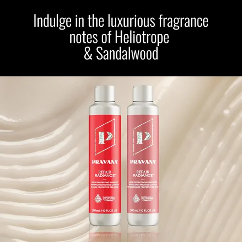 Miniatura 7 de Pravana Repair Radiance Conditioner Strengthens, Protects, Restores For Damaged, Color Treated Hair Reduces Breakage & Split Ends Chromasilk