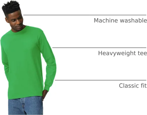 Miniatura 185 de Gildan - Camiseta de manga larga de algodón ultra estilo G2400 para adultos, paquete múltiple