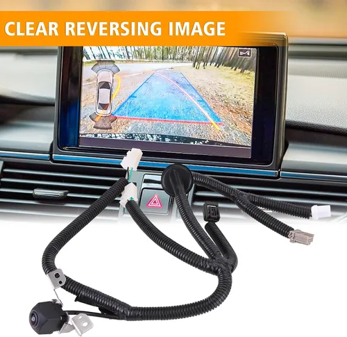 Miniatura 3 de 39530SZAA01 Cámara de visión trasera compatible con Honda Pilot con gran angular 2012 2013 2014 2015 HO1960125 Cámara trasera de respaldo con cable