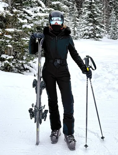 Miniatura 71 de GSOU SNOW Traje de esquí para mujer, traje de nieve de una pieza, para snowboard, delgado, aislante, impermeable, resistente al viento