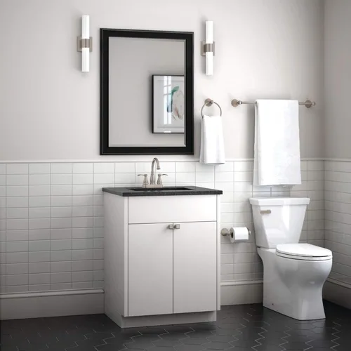 Miniatura 5 de Delta Faucet CLL63-SN Carlisle Kit de accesorios de baño de 3 piezas, níquel cepillado SpotShield Spotshield níquel cepillado