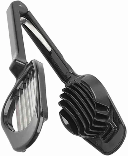 Miniatura 6 de Cortador de huevos, cortador de huevos de alambre de acero inoxidable, cortador de huevos de aluminio resistente, lavavajillas para huevo, fresa