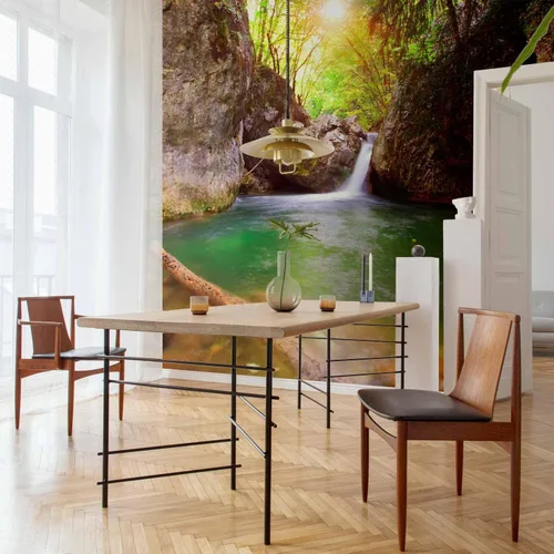 Miniatura 6 de artgeist Mural de Pared Cascada 154x122 pulgadas - Papel Tapiz Autoadhesivo XXL Despegar y Pegar Removible Adhesivo Grande Lámina Decoración de #04