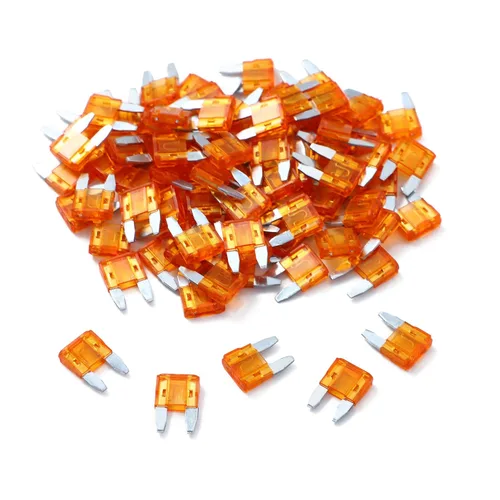 Miniatura 7 de Paquete de 100 fusibles automáticos de 10 amperios APM/ATM 32V estilo mini cuchilla, fusibles de 30A protección contra cortocircuitos, fusible