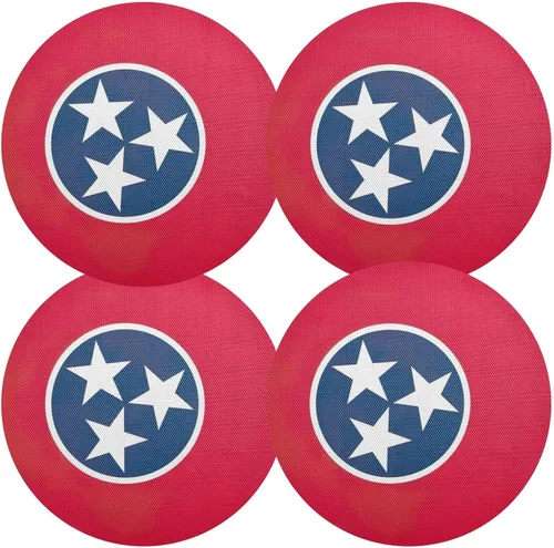 Miniatura 11 de Aruba Flag Round Table Placemats 15 Inch, Seasonal Table Mats Modern Place Mats for Dining, Kitchen, Parties, Camping