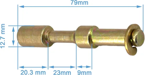 Miniatura 2 de BUYMACHINERYPARTS Paquete de 1 yugo de toma de fuerza S.27804 PTO de liberación rápida