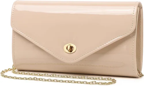Bolso de la noche de las mujeres del caramelo brillante del bolso del sobre de la charola para el concierto del baile de fin de curso del regalo