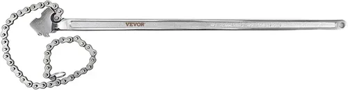 Miniatura 9 de VEVOR Llave de cadena de tubo de 24 pulgadas Llave de cadena resistente de 6.7 pulgadas