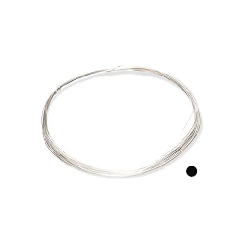 Miniatura 21 de CRAFT WIRE Calibre 18, alambre de plata de ley 925 (redondo), mitad duro, fabricado en Estados Unidos, 5 pies