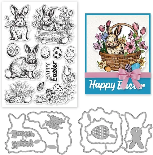 Miniatura 11 de INFUNLY 2 sellos y troqueles de palabras de bendición para hacer tarjetas, palabras alentadoras, citas motivacionales, sellos transparentes