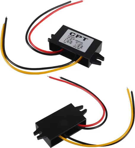 Miniatura 2 de DIANN Módulo convertidor de 12V a 5V 3A 15W Buck - Regulador de CC a CC Convertidor de potencia de coche con interfaz de cable Interfaz de alambre